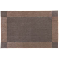 Biradlı American Placemat, Pvc, Patterned, 30x45 cm, Brown, BRD 99198 - Biradlı