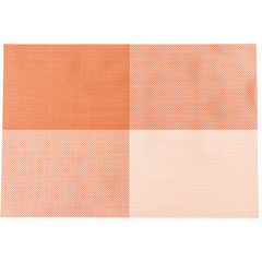 Biradlı American Placemat, Pvc, Patterned, 30x45 cm, Orange - Biradlı