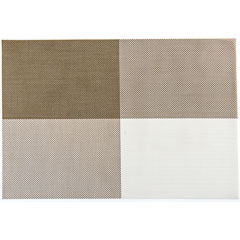 Biradlı Amerikan Servis, Pvc, Desenli, 30x45 cm, Yeşil - Biradlı