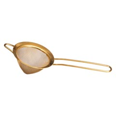 Biradlı Bar Strainer, 8 cm, Gold - Biradlı
