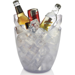 Biradlı Bottle Cooler, 22,2x21,6x26,6 cm, Transparent - 2