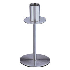 Biradlı BRD-JTS2903-B Ayaklı Çelik Mumluk, 16 cm - Biradlı