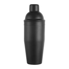Biradlı Çelik Kokteyl Shaker, Siyah, 500 Cl - Biradlı