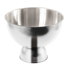 Biradlı Çelik Punch Kasesi, 32x26 cm - Biradlı