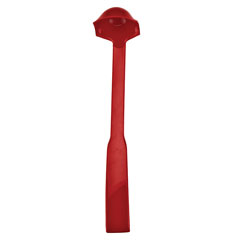 Biradlı Çift Taraflı Polikarbon Sos Kepçesi, 27cm, Kırmızı - Biradlı