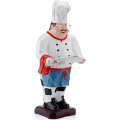 Biradlı Decorative Chef Figure, 70 cm - Biradlı