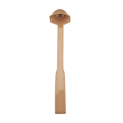 Biradlı Double Sided Polycarbonate Sauce Ladle, 27cm, Brown - Biradlı