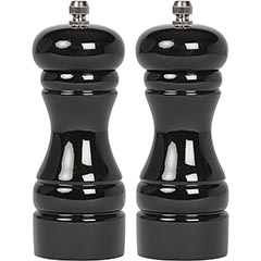 Biradlı Dual Pepper Grinder, Metal, Black - Biradlı