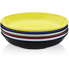 Biradlı Fts-1980 Melamine Plate, Round, 33x9 cm, Green - Biradlı