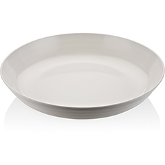 Biradlı Fts-1980 Melamine Plate, Round, 33x9 cm, White - Biradlı