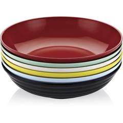 Biradlı Fts-1981 Melamine Plate, Round, 44x10 cm, Red - Biradlı