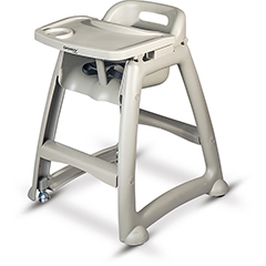 Biradlı Highchair, 59.7x59.4x75.6 cm - Groovy