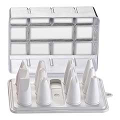 Biradlı Nozzle Set, 12 Pieces, Plastic - Biradlı