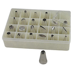 Biradlı Nozzle Set, 24 Pieces, Steel - Biradlı