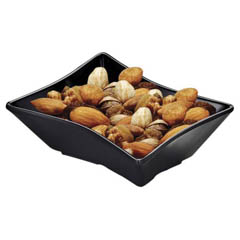 Biradlı Open Buffet Minimalist, Sauce Boat, Snack Bowl, 8x8x3.5 cm, Black - 2