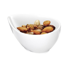 Biradlı Open Buffet Minimalist, Sauce Dish, Snack Bowl, 10.5x7.5x4.5 cm, White - Biradlı (1)