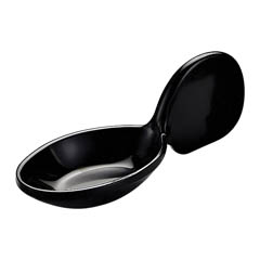 Biradlı Open Buffet Minimalist, Sauce Dish, Snack Dish, 10x4x1.5 cm, Black - 3