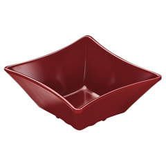 Biradlı Open Buffet Minimalist, Sauce Dish, Snack Dish, 8x8x3.5 cm, Red - Biradlı