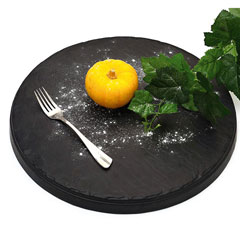 Biradlı Open Buffet Tarako Presentation, Round, 42x42x3 cm - Biradlı