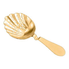Biradlı Oyster Cocktail Strainer, Gold - Biradlı