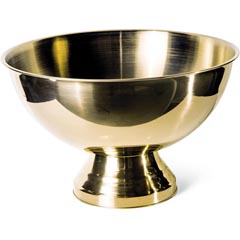 Biradlı Punch Bowl, 39x25 cm, Gold - Biradlı