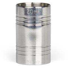 Biradlı Silindir İkili Jigger, 20/40 ml - Biradlı