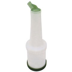 Biradlı Squeeze Bottle and Cocktail Pourer, 1 L, Green - Biradlı