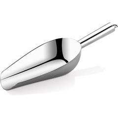 Biradlı Steel Ice Scoop, 20.5 cm - Biradlı