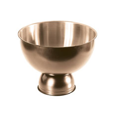 Biradlı Steel Punch Bowl, 32x26 cm, Copper - Biradlı