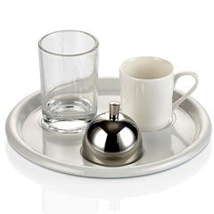 Biradlı Turkish Coffee Service Set Round, 19 cm - 1