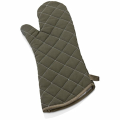 Biradlı Yanmaz Eldiven, 40 cm Yeşil - Biradlı