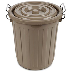 Bora Plastik Garbage Bin No: 2, 18 Lt, BO711 - Bora Plastik