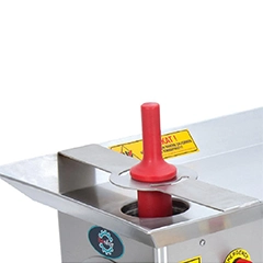 Bosfor UKMS-42PTA Soğutmalı Ayaklı Kıyma Makinesi, Paslanmaz Çelik Gövde ve Kafalı, No:42, Trifaze - 2