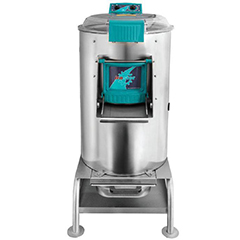 Bosfor UPS-10F-T Filtreli Patates Soyma Makinesi, 200 kg Kapasiteli, Paslanmaz Çelik Gövdeli, Trifaze, 5,5 kw - 1