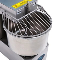 Bosfor USH-10PM Spiral Hamur Yoğurma Makinesi, Tek Devirli, Paslanmaz Çelik Gövdeli, 10 kg Hamur Kapasiteli, Monofaze - 2