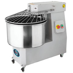 Bosfor USH-25M Spiral Hamur Yoğurma Makinesi, Tek Devirli, 30 kg Hamur Kapasiteli, Monofaze - Bosfor