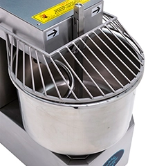 Bosfor USH-25PT Spiral Dough Kneading Machine, Double Speed, Stainless Steel Body, 30 kg Dough Capacity, Three-phase - 2