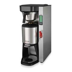 Bravilor Bonamat Aurora Single High (SGH) Paslanmaz Çelik Filtreli Konteynerlı 5.7 lt Hazneli 45 Fincan Inox - Siyah Filtre Kahve Makinesi - Bravilor Bonamat