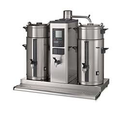 Bravilor Bonamat B10-HW Zaman Ayarlı Paslanmaz Çelik Filtreli Konteynerlı 2x10 lt Hazneli 160 Fincan Inox - Siyah Filtre Kahve Makinesi - 3