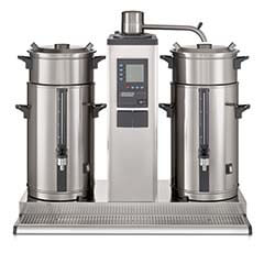 Bravilor Bonamat B10 Paslanmaz Çelik Filtreli Konteynerlı 2x10 lt Hazneli 1x12 Fincan Inox Filtre Kahve Makinesi - Bravilor Bonamat
