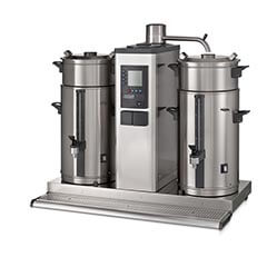 Bravilor Bonamat B10 Paslanmaz Çelik Filtreli Konteynerlı 2x10 lt Hazneli 1x12 Fincan Inox Filtre Kahve Makinesi - 3
