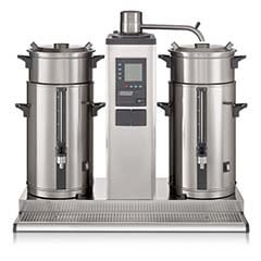 Bravilor Bonamat B20 Paslanmaz Çelik Filtreli Konteynerlı 2x20 lt Hazneli 2x24 Fincan Inox Filtre Kahve Makinesi - Bravilor Bonamat
