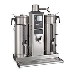 Bravilor Bonamat B5-HW Zaman Ayarlı Paslanmaz Çelik Filtreli Konteynerlı 2x5 lt Hazneli 50 Fincan Inox Filtre Kahve Makinesi - Bravilor Bonamat (1)