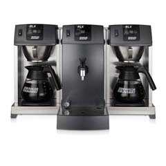 Bravilor Bonamat RLX-131 Paslanmaz Çelik Filtreli Potlu 2x1.7 lt Hazneli 24 Fincan Gri - Inox Filtre Kahve Makinesi - Bravilor Bonamat (1)