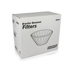 Bravilor Bonomat Coffee Machine Filter Paper, 85/245 mm, Pack of 1000 - 3