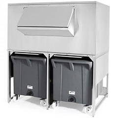 Brema DRB 500 Buz Haznesi, 108x2 kg Araba Kapasitesi, 300 kg Hazne Kapasitesi - 1