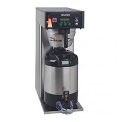 Bunn ICBA Infusion Series Paslanmaz Çelik Filtreli Termoslu 5.7 lt Hazneli Inox - Siyah Filtre Kahve Makinesi - Bunn