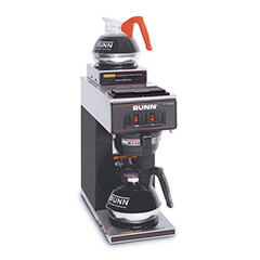 Bunn VP17-2 Paslanmaz Çelik Filtreli Potlu 2x3.8 lt Hazneli 3x12 Fincan Inox Filtre Kahve Makinesi - Bunn