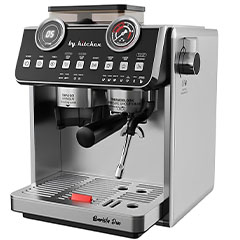 By Kitchen Barista Duo Öğütücülü Espresso Kahve Makinesi, Tek Gruplu - By Kitchen