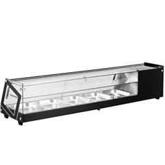 By Kitchen Counter Top Cold Display Unit, 147x39.5x37.5 cm, DST 84 - By Kitchen